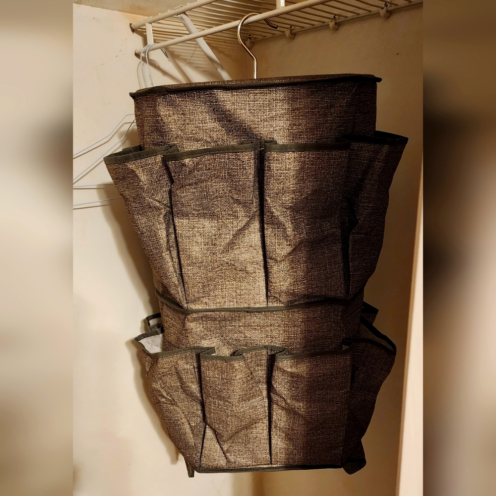 Hanging Shoe And Sweater Organizer